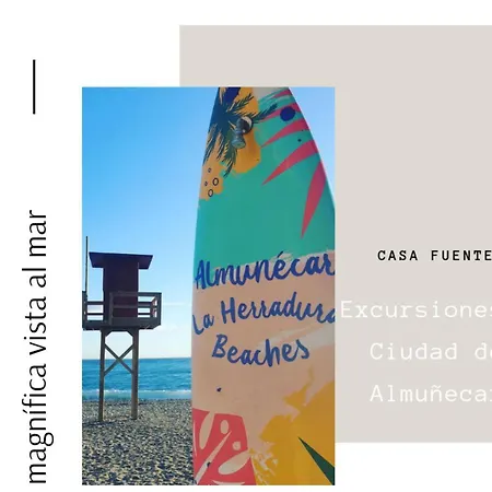 Casa Fuentes Vista Al Mar - Haus Fuentes Mit Beeindruckendem Meerblick In * Almunecar
