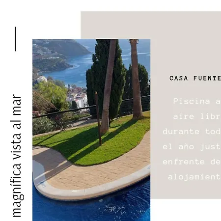 Casa Fuentes Vista Al Mar - Haus Fuentes Mit Beeindruckendem Meerblick In * Almunecar