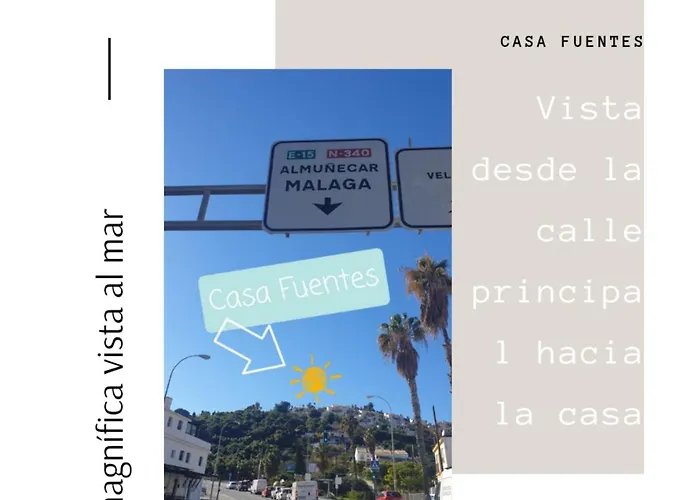 Casa Fuentes Vista Al Mar Almuñecar - Haus Fuentes Mit Beeindruckendem Meerblick In Almuñecar